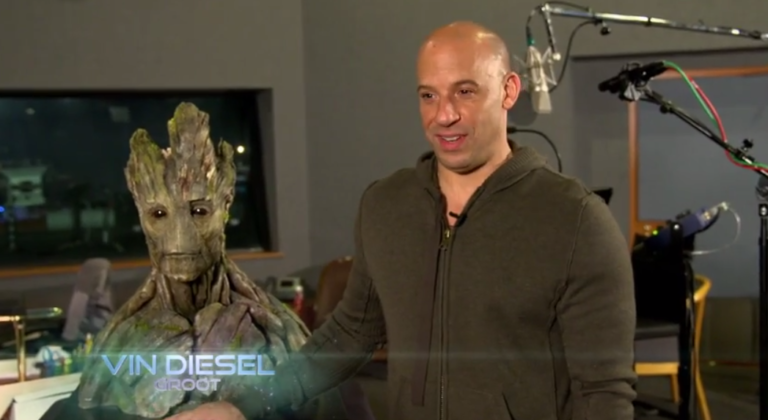 Vin Diesel está gravando diálogos de Groot para futuros projetos da Marvel