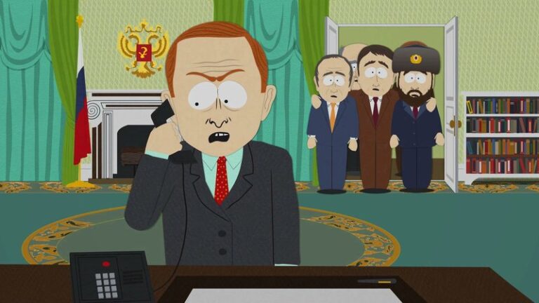 Episódio de “South Park” esnoba Vladimir Putin após ataques na Ucrânia