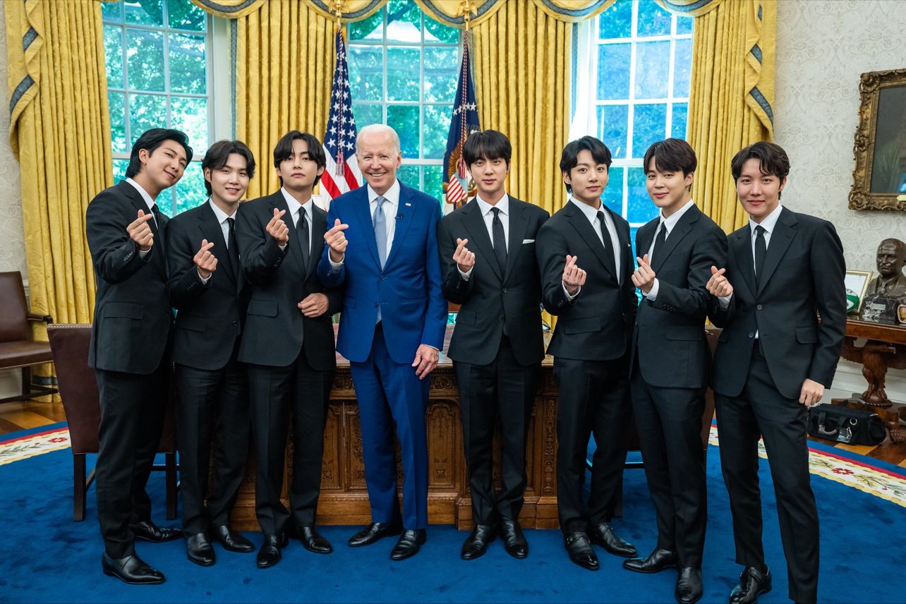 BTS faz discurso na Casa Branca