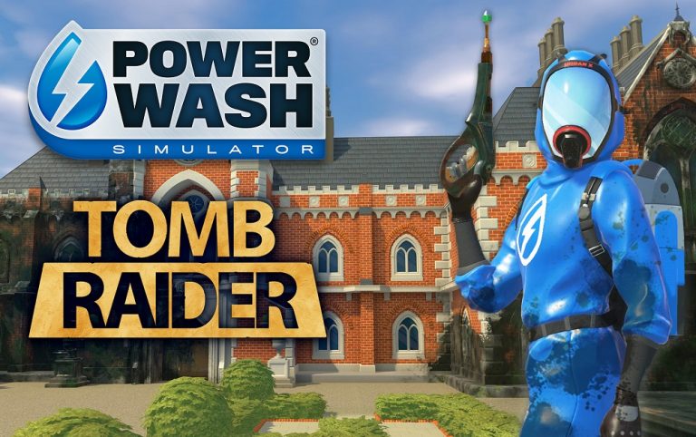 PowerWash Simulator: Mansão Croft de Tomb Raider chega ao game