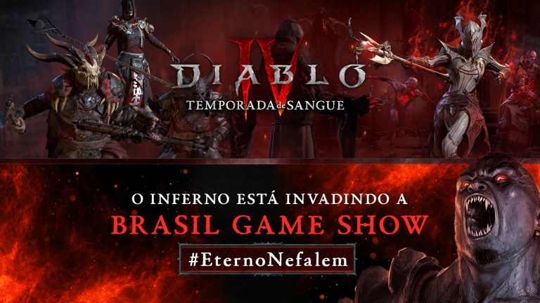 BGS 2023: Diablo IV e Black Nimbus promovem ação com flash tattoos