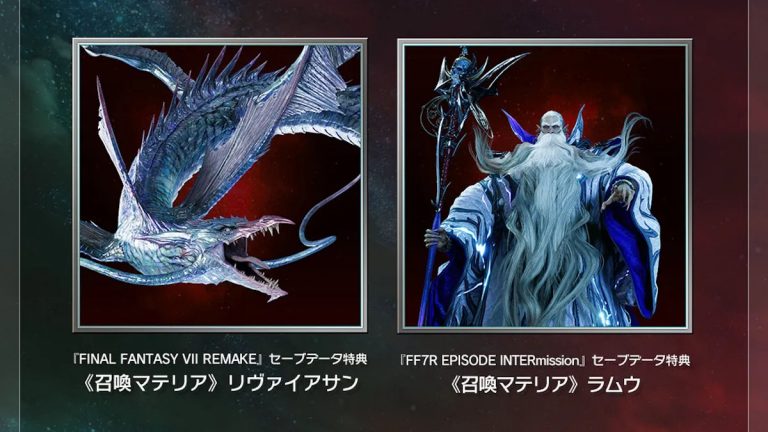 Final Fantasy VII Rebirth: confira vídeos com os summons Leviathan e Ramuh