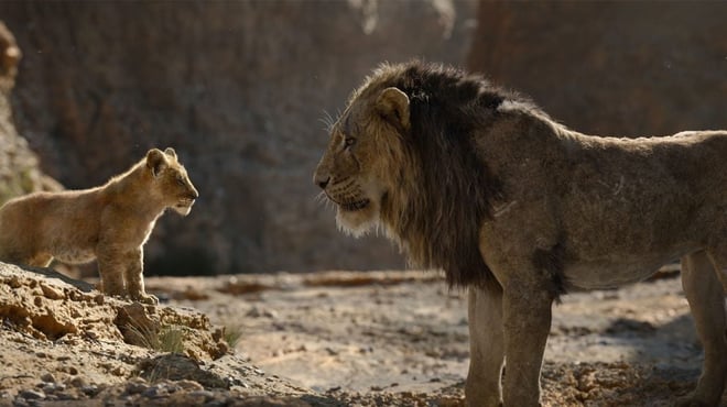 O Rei Leão: Apenas uma cena do filme não está produzida em CGI