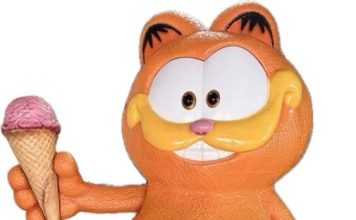 “Garfield – Fora de Casa” ganha exposição ao ar livre em São Paulo