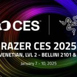 Razer redefine produtos gamer na CES 2025 com grandes inovações e tecnologias futuristas
