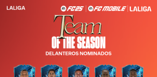 EA SPORTS FC 25 INICIA A VOTAÇÃO PARA A SELEÇÃO DA TEMPORADA DA LALIGA