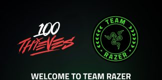 Razer e 100 Thieves se unem novamente para impulsionar a inovação nos eSports e no estilo de vida