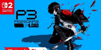 Persona 3 reload chegará para nintendo switch 2! persona