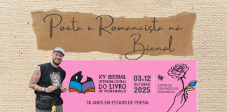 Poeta e Romancista na Bienal de Pernambuco 2025