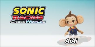 Sonic Racing: CrossWorlds: personagem DLC Gratuito AiAi, de Super Monkey Ball, é adiado para fevereiro