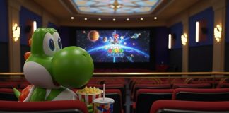 Segure essa pipoca, encanador! | Balde do Yoshi invade os cinemas brasileiros
