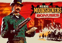 Este mês em Red Dead Online: Bônus para Moonshiners, novo traje inspirado na comunidade, peças de vestuário de volta por tempo limitado e mais