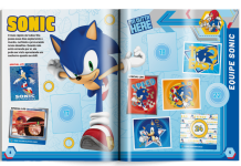 Álbum de figurinhas do Sonic the Hedgehog já está disponível!