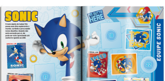 Álbum de figurinhas do Sonic the Hedgehog já está disponível!