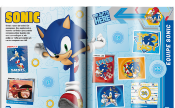 Álbum de figurinhas do Sonic the Hedgehog já está disponível!