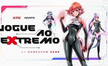 XPG, da ADATA, marca presença na gamescom latam 2026