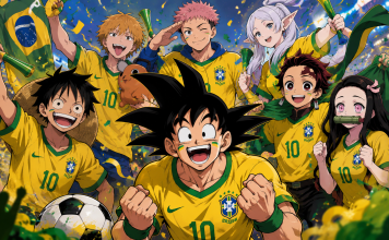 O hexa encontra Konoha | Festa geek promete transformar a Copa do Mundo em um anime gigante