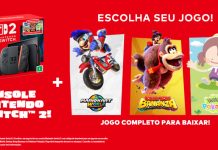 O pacote Nintendo Switch 2: Escolha Seu Jogo já está disponível no Brasil nintendo