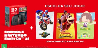 O pacote Nintendo Switch 2: Escolha Seu Jogo já está disponível no Brasil nintendo