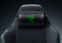 Razer apresenta Clio X, apoio de cabeça com alto-falantes sem fio e THX® Spatial Audio