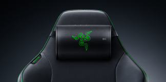Razer apresenta Clio X, apoio de cabeça com alto-falantes sem fio e THX® Spatial Audio