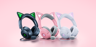 Razer apresenta o headset Kraken Kitty V3 cabeado